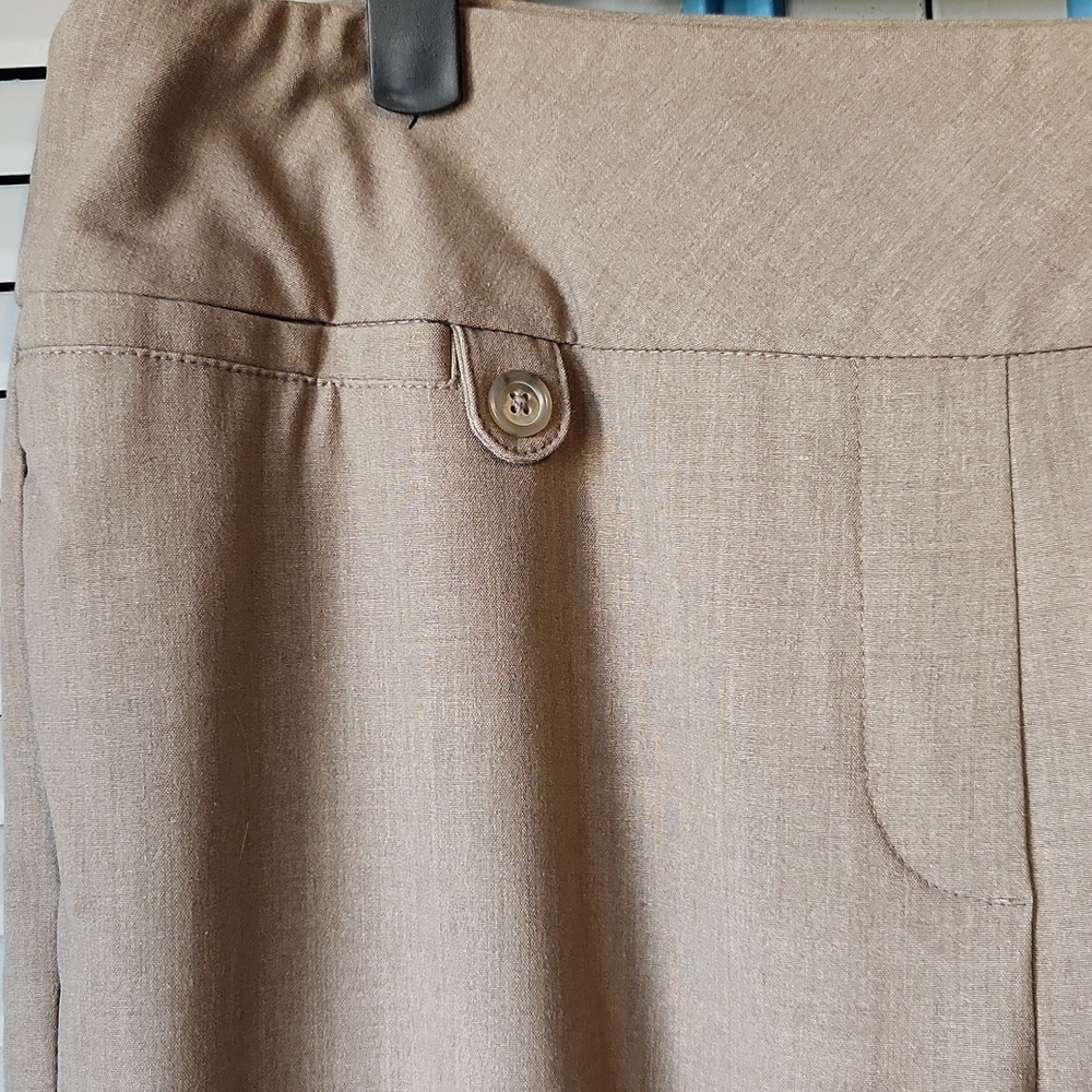 Dress Barn Tan Trousers - Picture 4 of 12